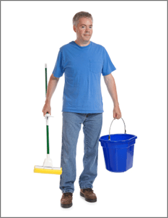 Arbeitszeugnis-Muster für eine Reinigungskraft.